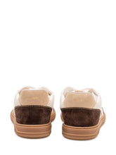 VERSACE - Sneakers with Inserts and Laces - Beige - LIDIASHOPPING® - Official Website