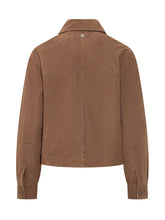DUNO - Short Jacket with Patch Pockets and Buttons - Brown - LIDIASHOPPING® - Official Website
