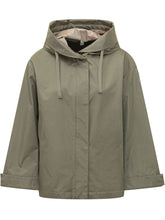DUNO - Parka Corto Oversize - Verde - LIDIASHOPPING® - Official Website