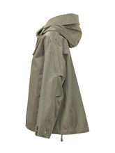 DUNO - Parka Corto Oversize - Verde - LIDIASHOPPING® - Official Website
