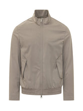 DUNO - Giacca Corta con Collo Alto - Grigio - LIDIASHOPPING® - Official Website