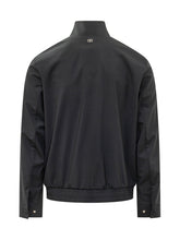 DUNO - Giacca Corta con Collo Alto - Blu - LIDIASHOPPING® - Official Website