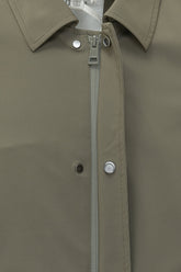 DUNO - Cappotto con Collo Camicia - Verde - LIDIASHOPPING® - Official Website