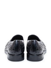 DUCANERO - Woven Leather Loafers with Strap - Black - LIDIASHOPPING® - Official Website