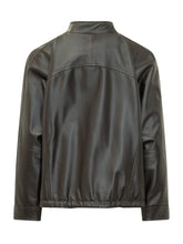 GIOCASTA - Bomber con Zip e Coulisse - Nero - LIDIASHOPPING® - Official Website