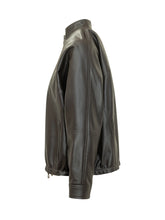 GIOCASTA - Bomber con Zip e Coulisse - Nero - LIDIASHOPPING® - Official Website