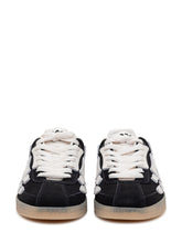 AMIRI - Sneakers Basse con Inserti a Contrasto Pacific Bones - Nero | Lidia Shopping ® | Official Website