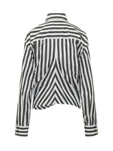 SPORTMAX - Camicia a Righe con Nodo Frontale - Multicolore | Lidia Shopping ® | Official Website