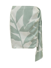 MAX MARA - Draped Leaf Pattern Skirt - Green - LIDIASHOPPING® - Official Website
