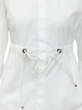 MAX MARA - Shirt with Waist Drawstring - White - LIDIASHOPPING® - Official Website