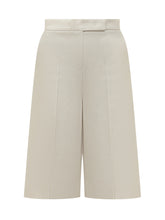 MAX MARA - Pantaloni Ampi con Piega Frontale - Beige | Lidia Shopping | Official Website