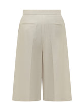 MAX MARA - Pantaloni Ampi con Piega Frontale - Beige | Lidia Shopping | Official Website