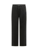 GRAMICCI - Trousers with Integrated Belt and Straight Leg - Black - LIDIASHOPPING® - Official Website