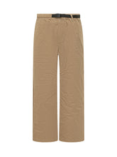 GRAMICCI - Pantaloni con Vita Elasticizzata e Cintura - Marrone - LIDIASHOPPING® - Official Website