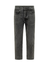 AMISH - Jeremiah Five Pocket Straight Leg Jeans - Black - LIDIASHOPPING® - Official Website