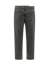AMISH - Jeremiah Five Pocket Straight Leg Jeans - Black - LIDIASHOPPING® - Official Website