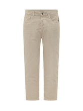 AMISH - Jeremiah Five Pocket Jeans - Beige - LIDIASHOPPING® - Official Website
