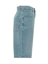 AMISH - Tommy Denim Five Pocket Bermuda Shorts - Blue - LIDIASHOPPING® - Official Website