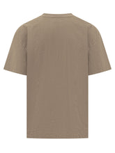 AMISH - T-shirt with Micro Logo and Crew Neck - - LIDIASHOPPING® - Official Website