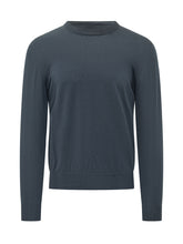 ALTEA - Long Sleeve Crewneck Sweater - Blue - LIDIASHOPPING® - Official Website