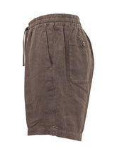 ALTEA - Bermuda con Vita Elasticizzata - Marrone - LIDIASHOPPING® - Official Website