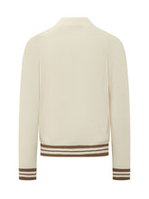 FILIPPO DE LAURENTIIS - High Neck Button Cardigan - White - LIDIASHOPPING® - Official Website