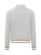 FILIPPO DE LAURENTIIS - Bomber con Zip a Maniche Lunghe - Grigio - LIDIASHOPPING® - Official Website