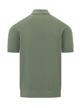 FILIPPO DE LAURENTIIS - Short Sleeve Knit Polo - Green | Lidia Shopping ® | Official Website