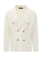 FILIPPO DE LAURENTIIS - Double Breasted P Milano Jacket with Lapels - - LIDIASHOPPING® - Official Website