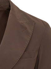 P.M.D.S. - Eritea Double Breasted Jacket with Lapels - Brown - LIDIASHOPPING® - Official Website