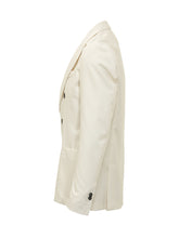 P.M.D.S. - Giacca Eritea Doppiopetto con Revers a Lancia - Bianco - LIDIASHOPPING® - Official Website