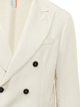 P.M.D.S. - Giacca Eritea Doppiopetto con Revers a Lancia - Bianco - LIDIASHOPPING® - Official Website