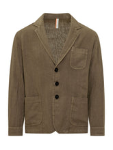 P.M.D.S. - Buttoned Jacket with Patch Pockets - Green - LIDIASHOPPING® - Official Website