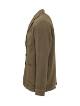 P.M.D.S. - Buttoned Jacket with Patch Pockets - Green - LIDIASHOPPING® - Official Website