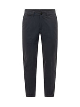 P.M.D.S. - Marks Trousers with Welt Pocket - Blue - LIDIASHOPPING® - Official Website