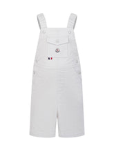 MONCLER KIDS - Girls Cotton Top and Shorts Set - Beige - LIDIASHOPPING® - Official Website