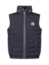 MONCLER KIDS - Ayten Padded Zip Vest - Black - LIDIASHOPPING® - Official Website