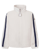 MONCLER KIDS - Giacca con Bande sulle Maniche - Bianco | Lidia Shopping | Official Website