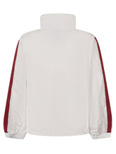 MONCLER KIDS - Giacca con Bande sulle Maniche - Bianco | Lidia Shopping | Official Website
