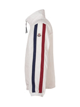 MONCLER KIDS - Giacca con Bande sulle Maniche - Bianco | Lidia Shopping | Official Website