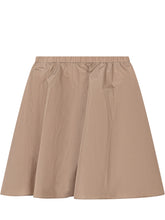 MONCLER KIDS - Wide Skirt with Elasticated Waist - Brown - LIDIASHOPPING® - Official Website