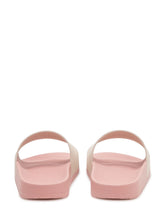 MONCLER KIDS - Petite Basile Logo Slides - Pink - LIDIASHOPPING® - Official Website