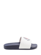 MONCLER KIDS - Slide Sandals with Logo Strap - Multicolor - LIDIASHOPPING® - Official Website