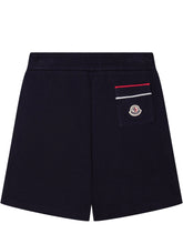 MONCLER KIDS - Sweatpants with Drawstring and Cuffs - Blue - LIDIASHOPPING® - Official Website