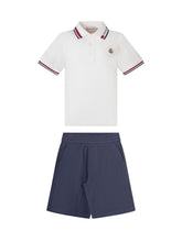 MONCLER KIDS - Completo Polo e Shorts Coordinati - Multicolore - LIDIASHOPPING® - Official Website
