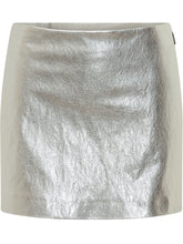 MSGM - Gonna Mini Effetto Metallizzato - Argento - LIDIASHOPPING® - Official Website
