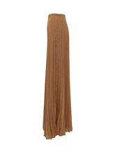 MAX MARA PIANOFORTE - Pantaloni Ampi Plissettati - Marrone - LIDIASHOPPING® - Official Website