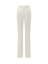 MAX MARA PIANOFORTE - Pantalone Ecrine a Gamba Svasata - Bianco - LIDIASHOPPING® - Official Website