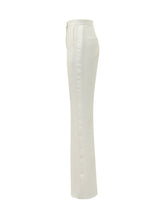 MAX MARA PIANOFORTE - Pantalone Ecrine a Gamba Svasata - Bianco - LIDIASHOPPING® - Official Website