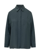 MAX MARA S - Gala Tunic with Wide Sleeves - Blue - LIDIASHOPPING® - Official Website